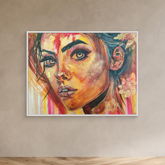 Leaves of Time - Leinwanddruck