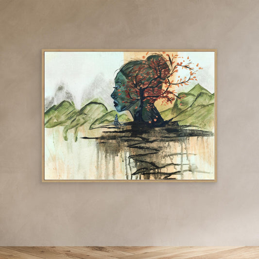 Horizon of Inner Peace - Leinwanddruck