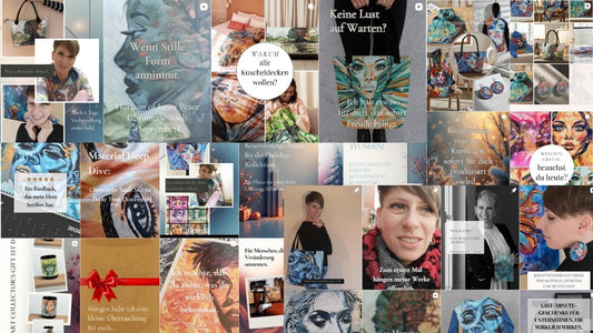 Holiday Season Marketing von der zeitgenössischen  Künstlerin Marika Junikajtes – November 2025