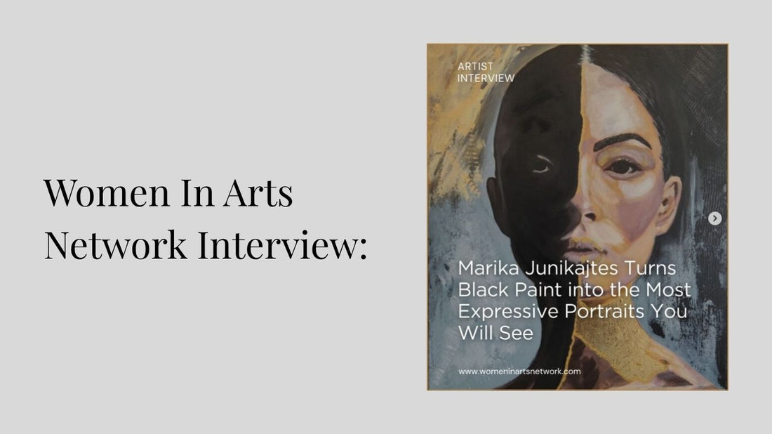 Women In Arts Network Interview Marika Junikajtes Porträtkunst 