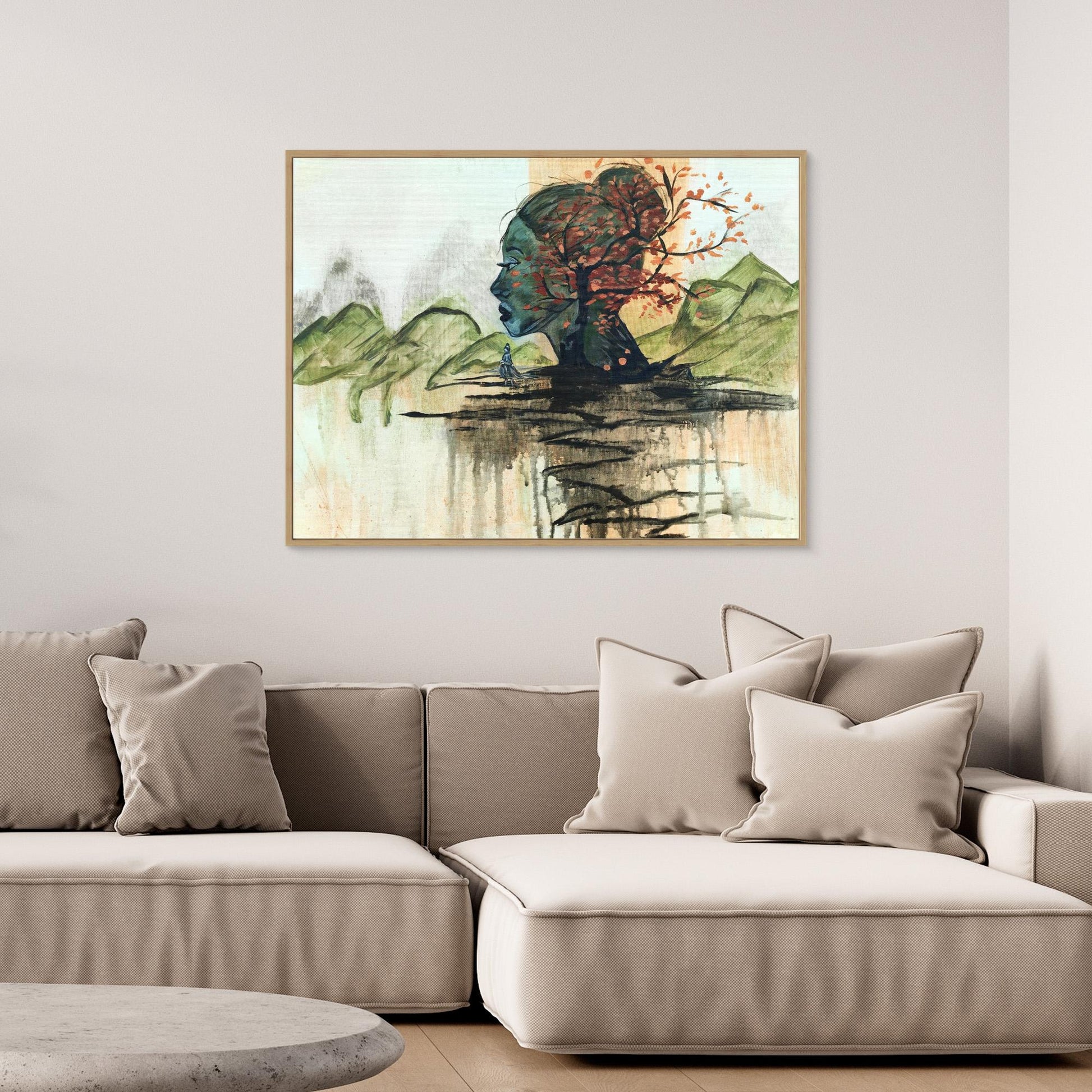 Horizon of Inner Peace - Leinwanddruck