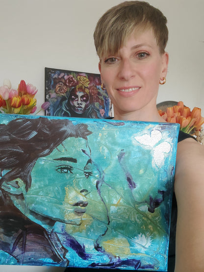 Mystical Lady of Autumn - Original