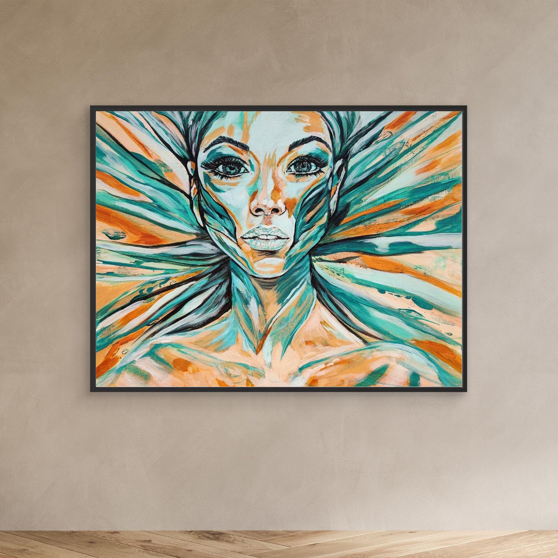 Gaze Into Freedom - Leinwanddruck