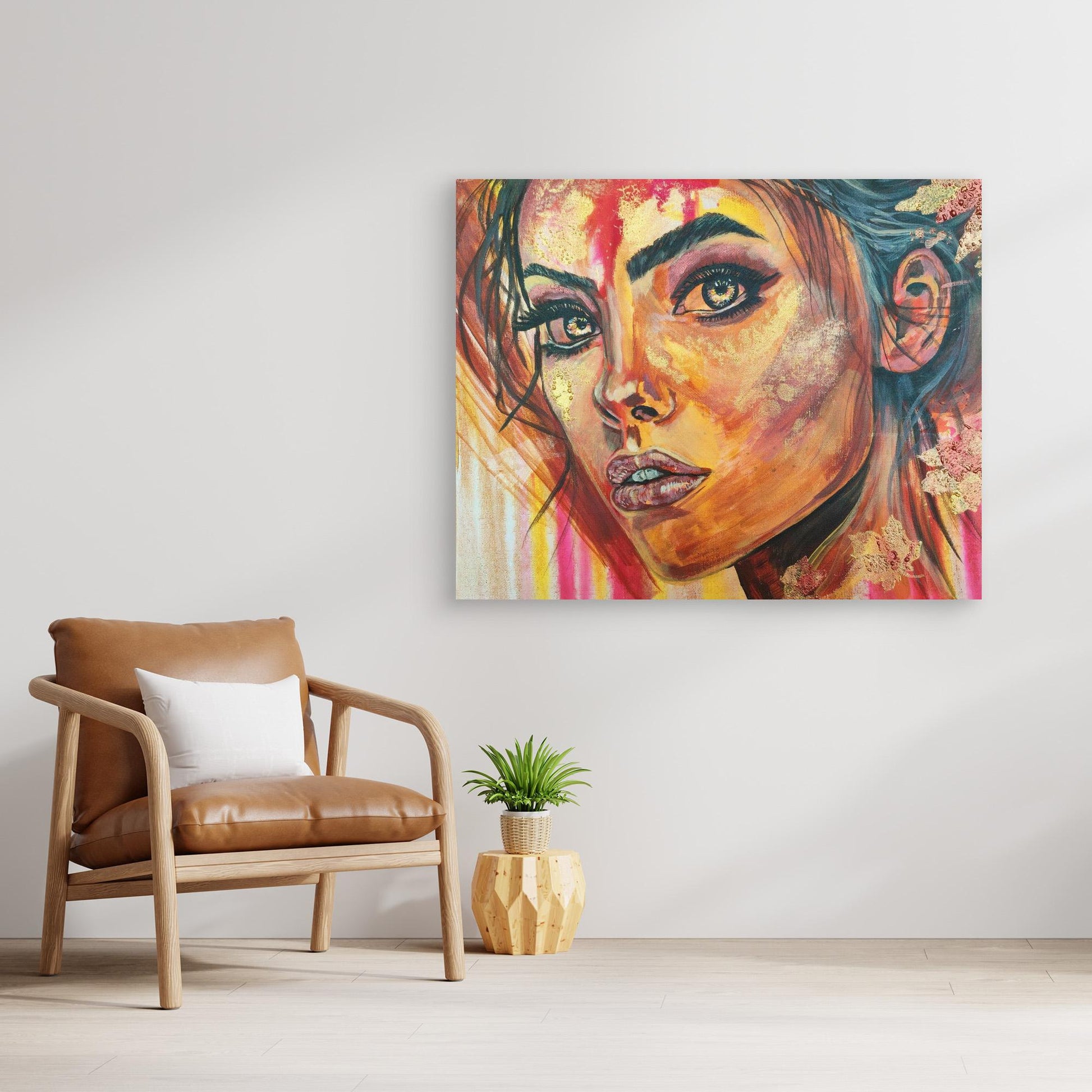 Leaves of Time - Leinwanddruck