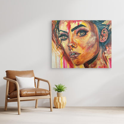 Leaves of Time - Leinwanddruck