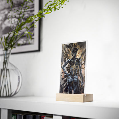 The Radiant Uprising | Acrylic Art Object