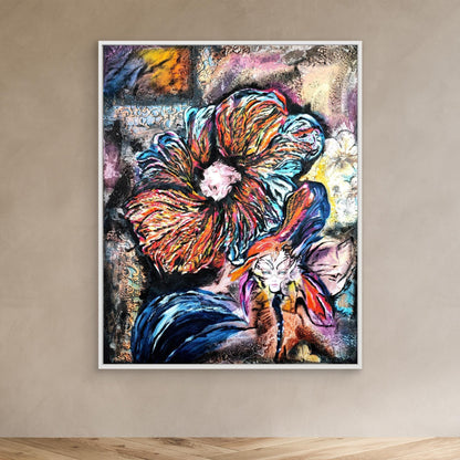 She Plays With Fire- Leinwanddruck