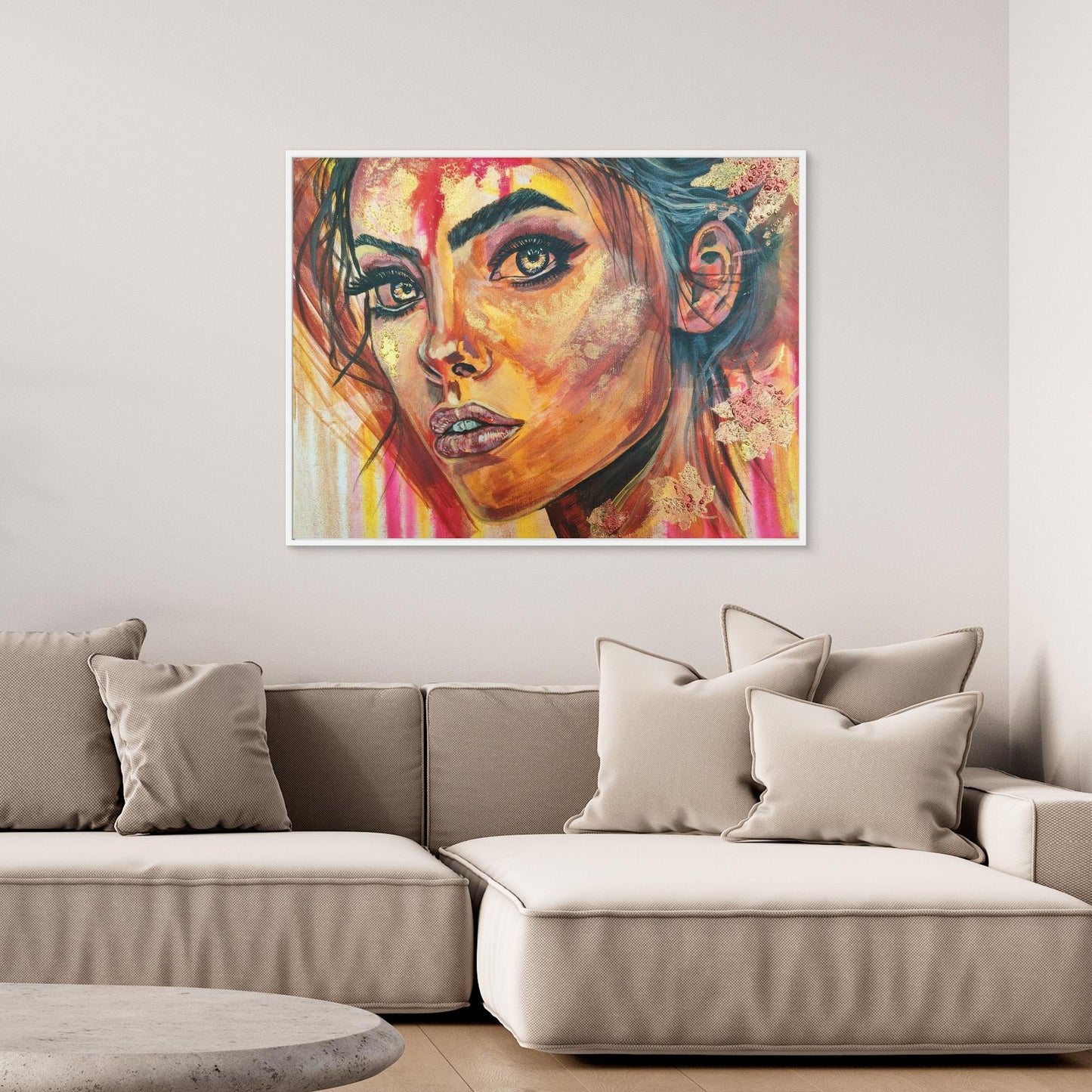 Leaves of Time - Leinwanddruck