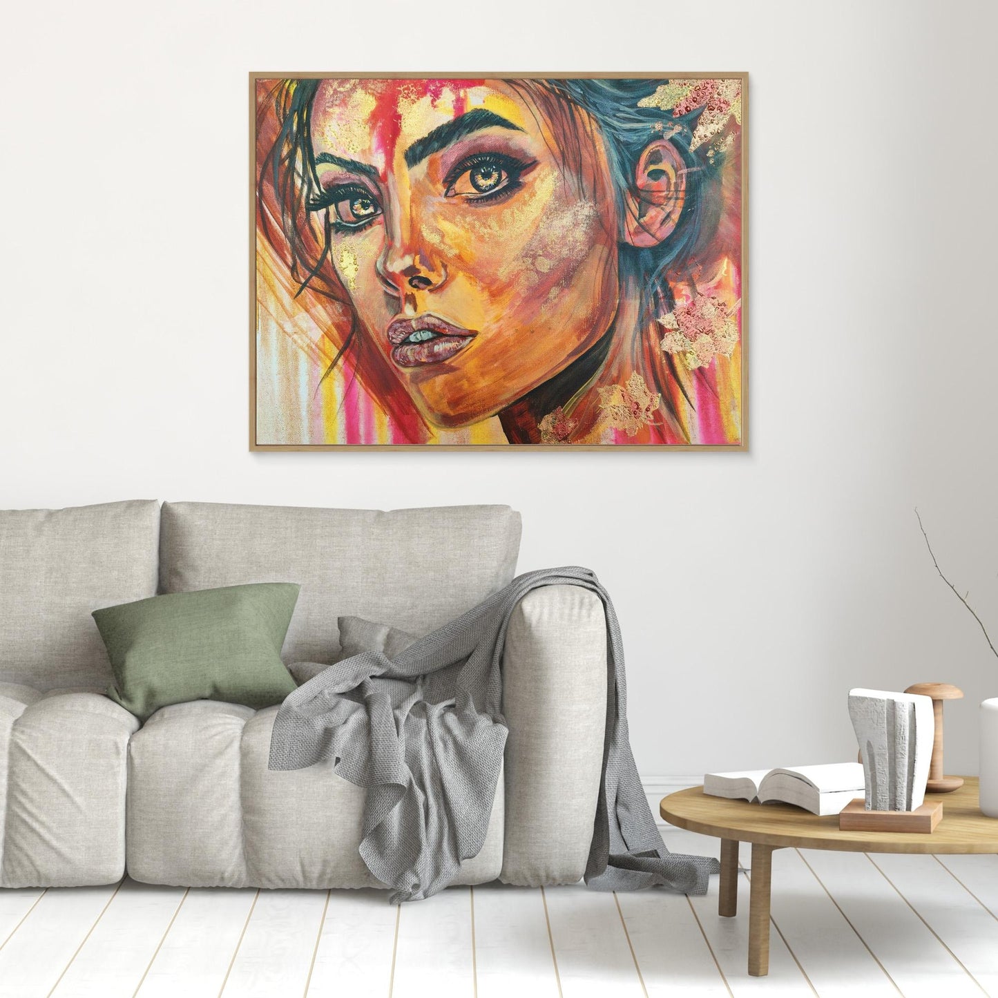 Leaves of Time - Leinwanddruck