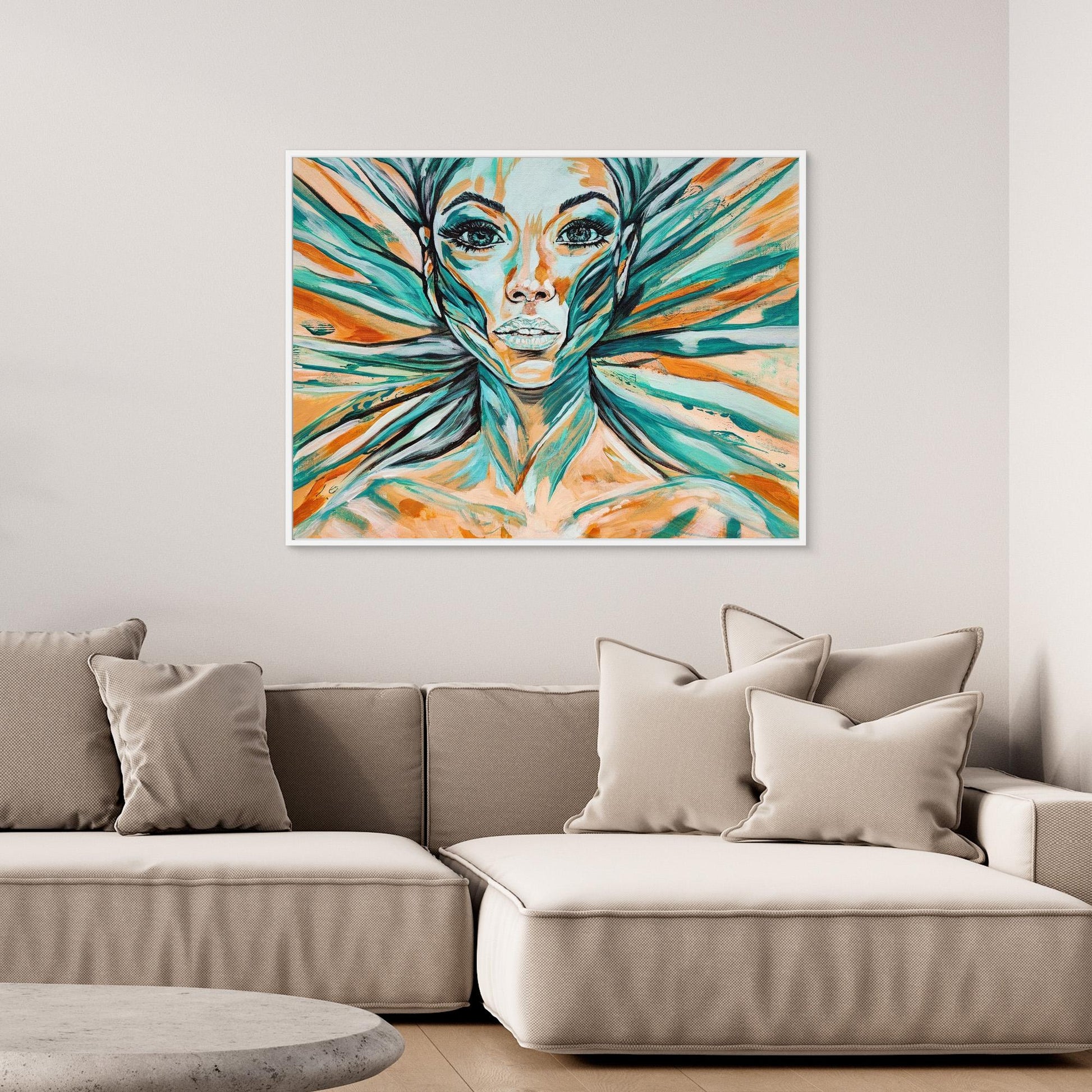 Gaze Into Freedom - Leinwanddruck