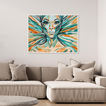 Gaze Into Freedom - Leinwanddruck