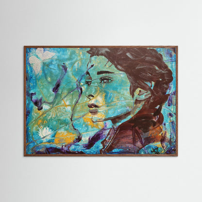Mystical Lady Of Autumn - Fine Art Print