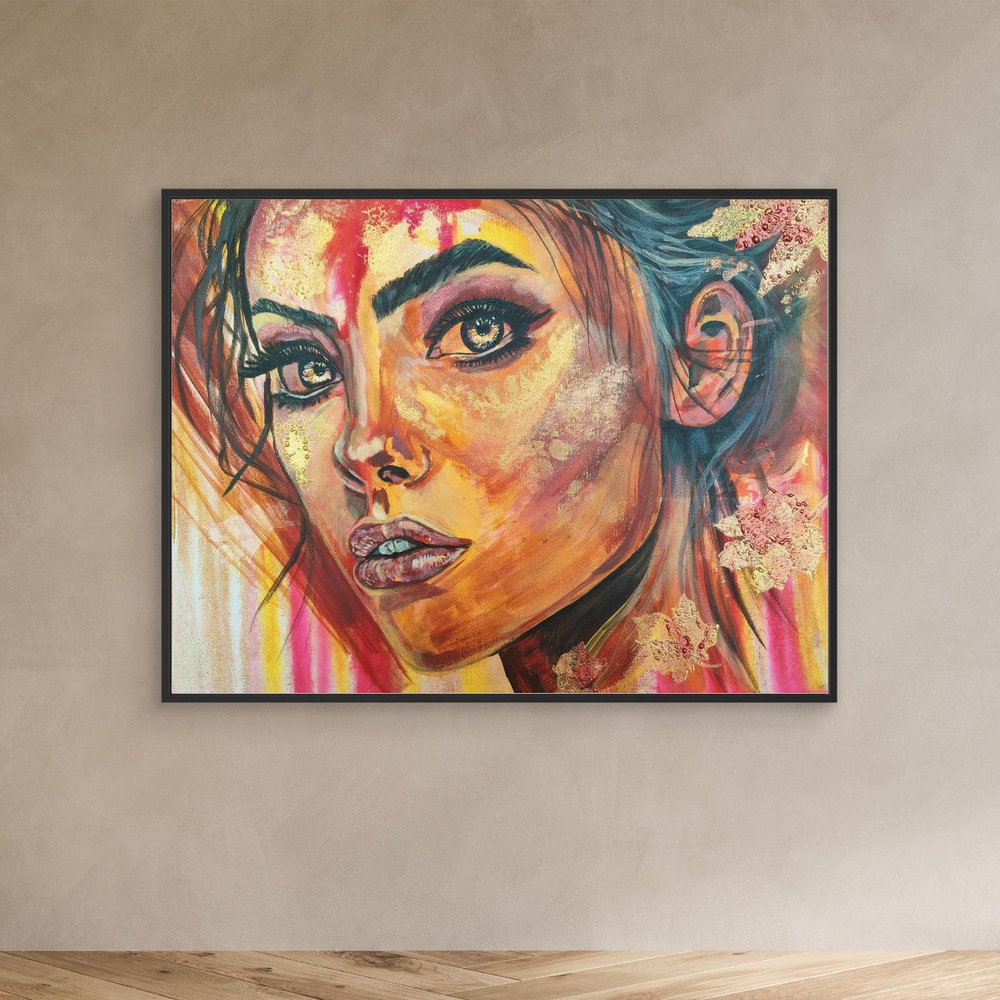 Leaves of Time - Leinwanddruck