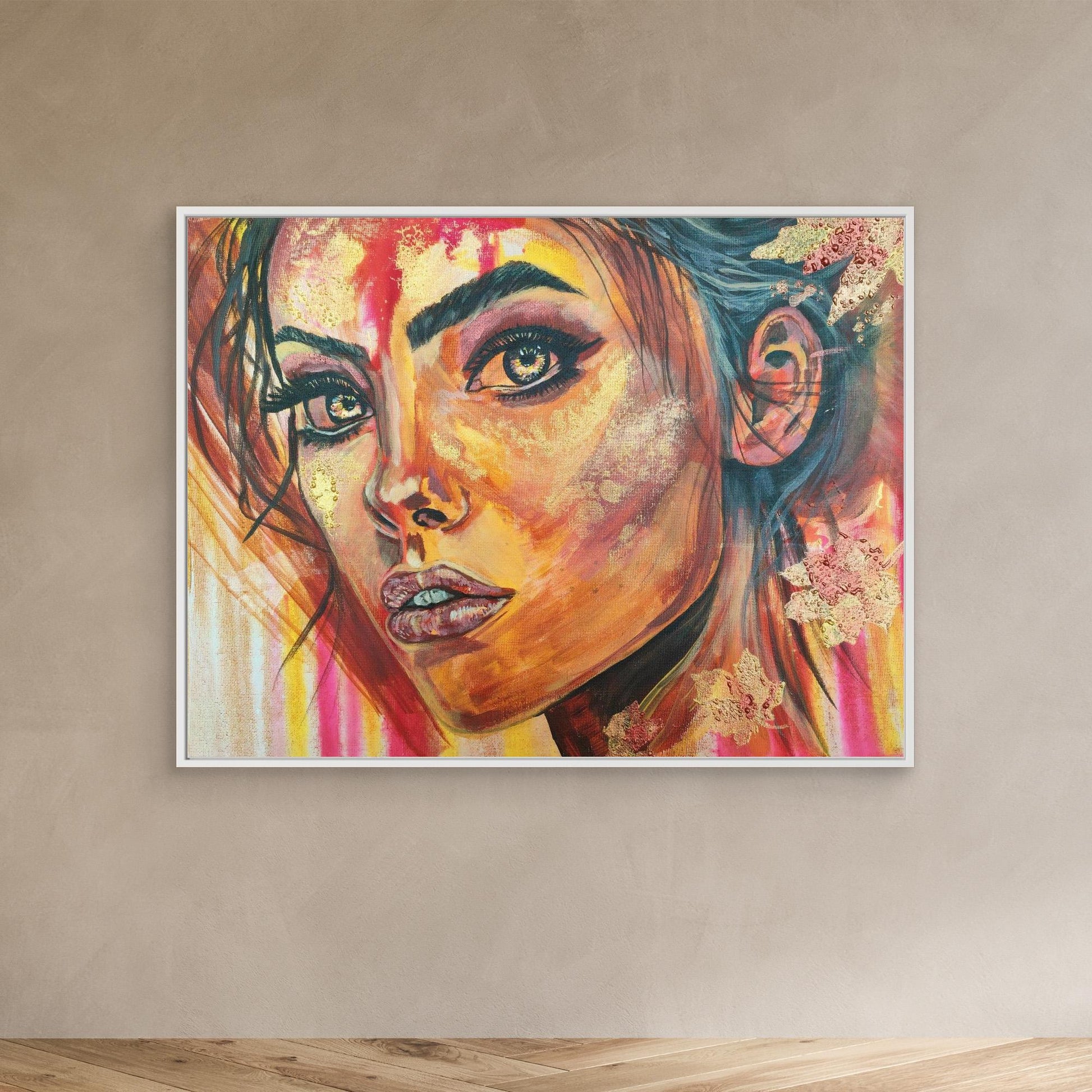 Leaves of Time - Leinwanddruck