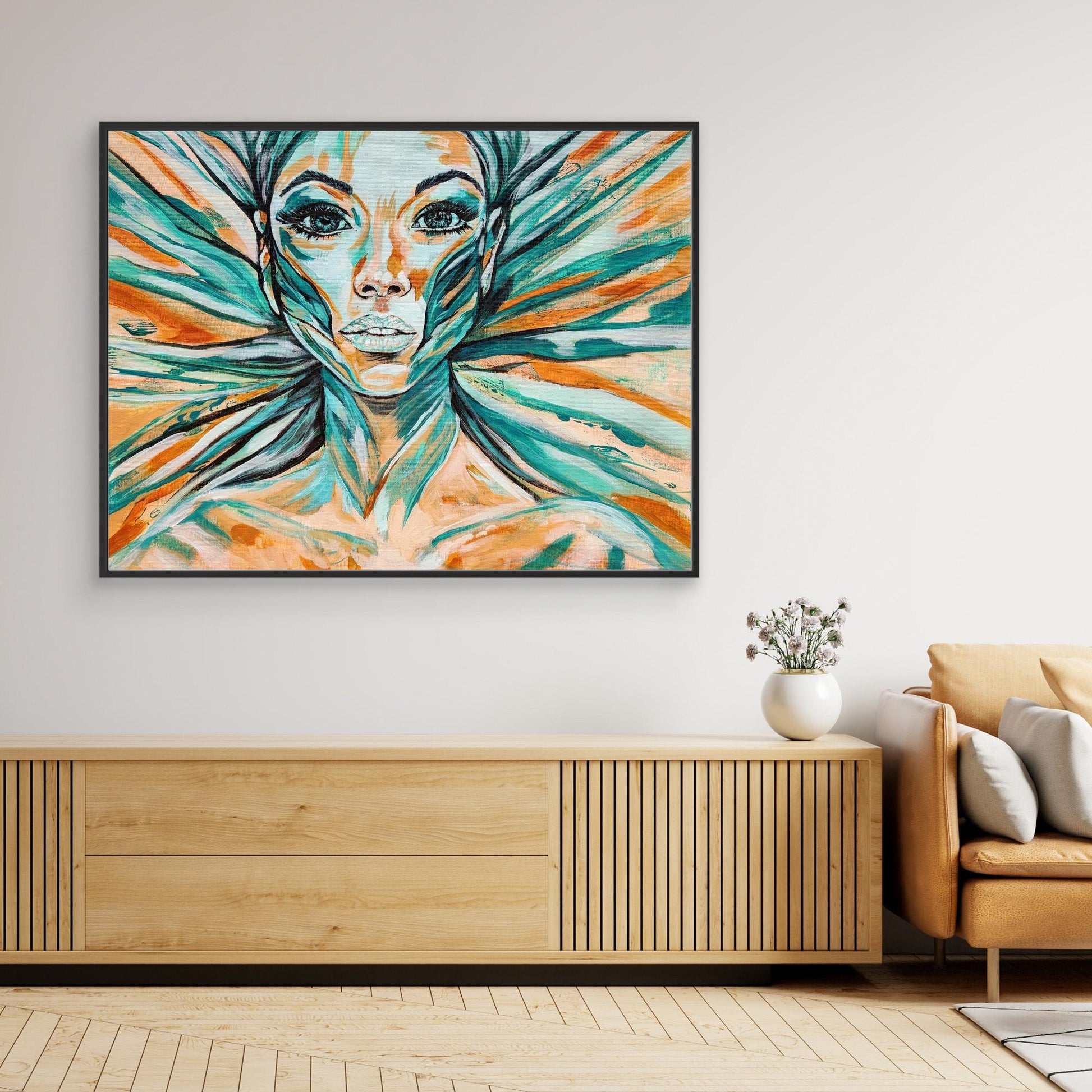 Gaze Into Freedom - Leinwanddruck