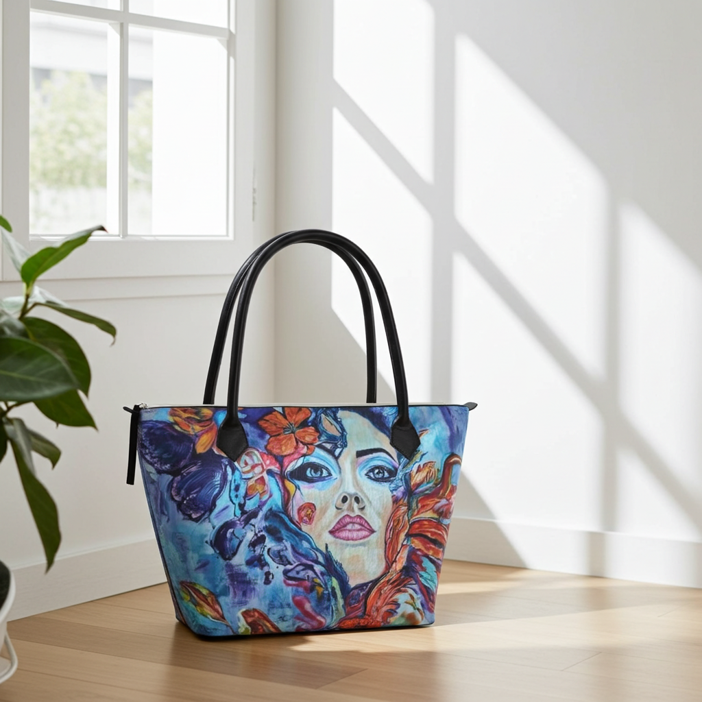 Designer Henkeltasche Rising Into Freedom