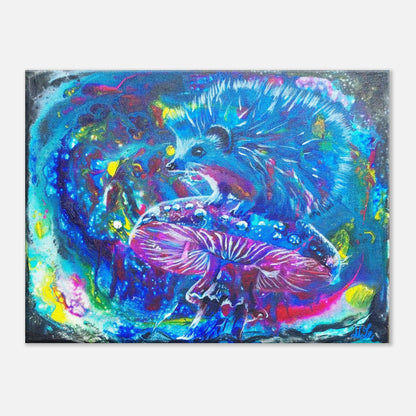 Originalgemälde Galaxy von Contemporary Artist Marika Junikajtes. Art with Soul. Mixed Media (Acryl, Pouring) auf Leinwand 
