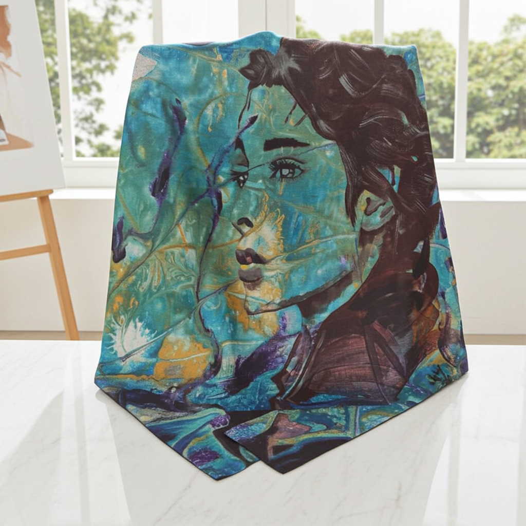 Designer Schal Mystical Lady Of Autumn