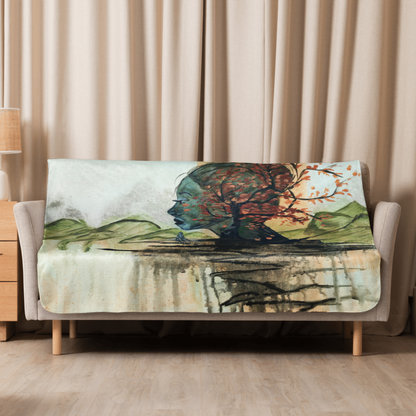 Chromatic Souls Sherpa Decke Balance (September)