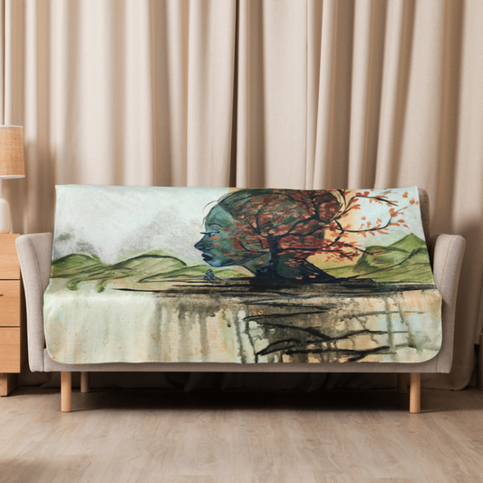 Chromatic Souls Sherpa Decke Balance (September)