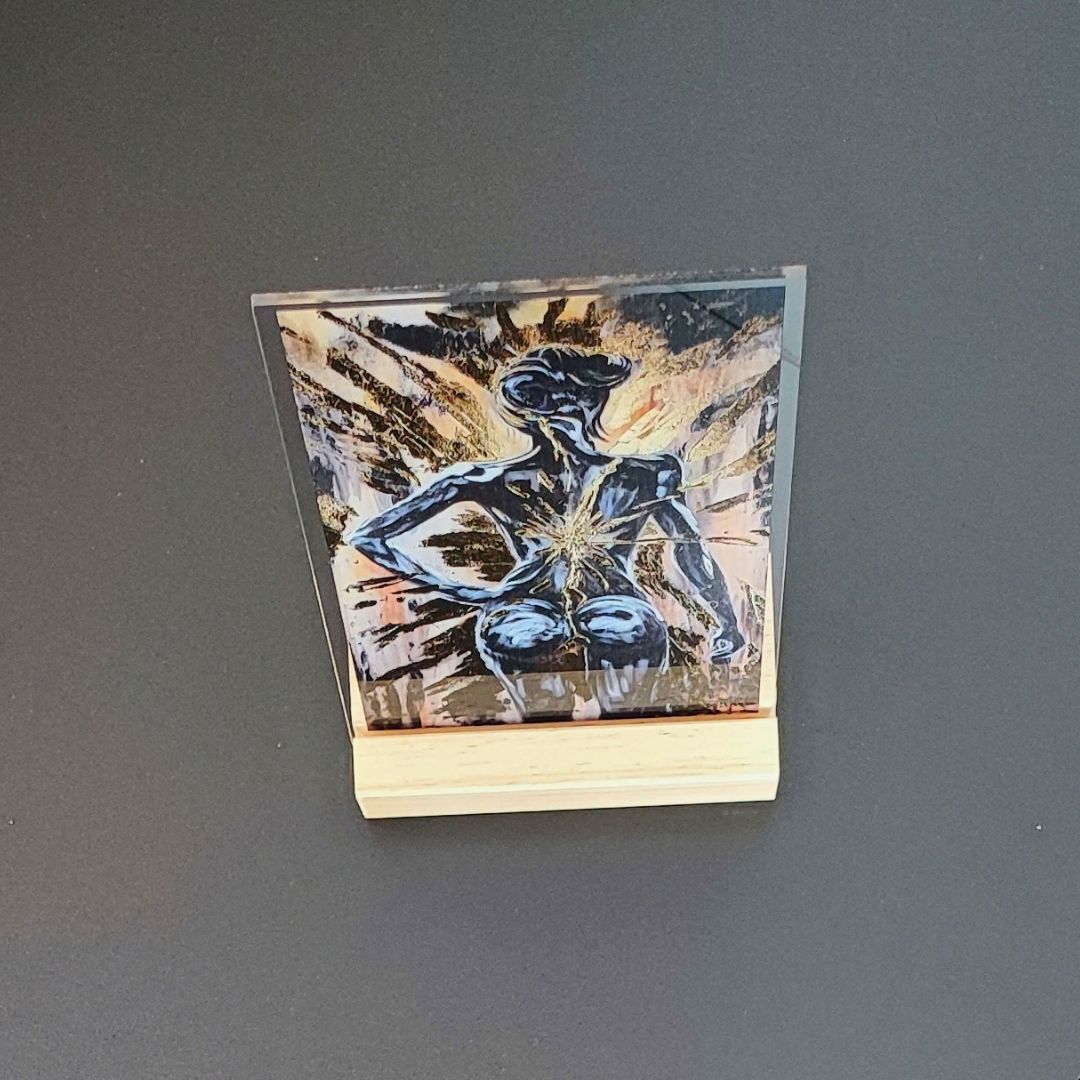 The Radiant Uprising | Acrylic Art Object