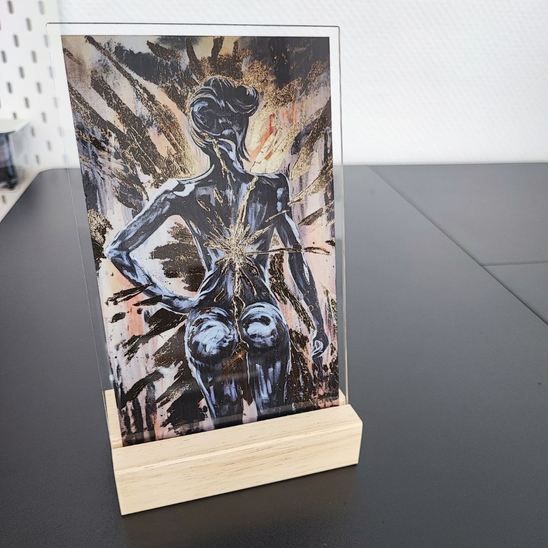 The Radiant Uprising | Acrylic Art Object