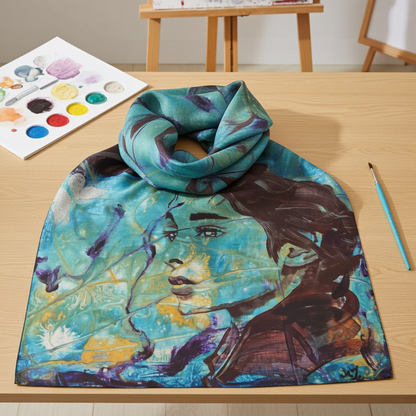 Designer Schal Mystical Lady Of Autumn