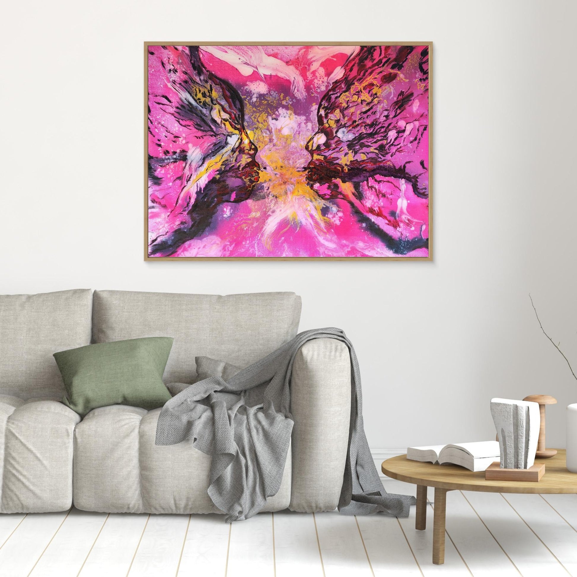 Bond of Flames - Leinwanddruck