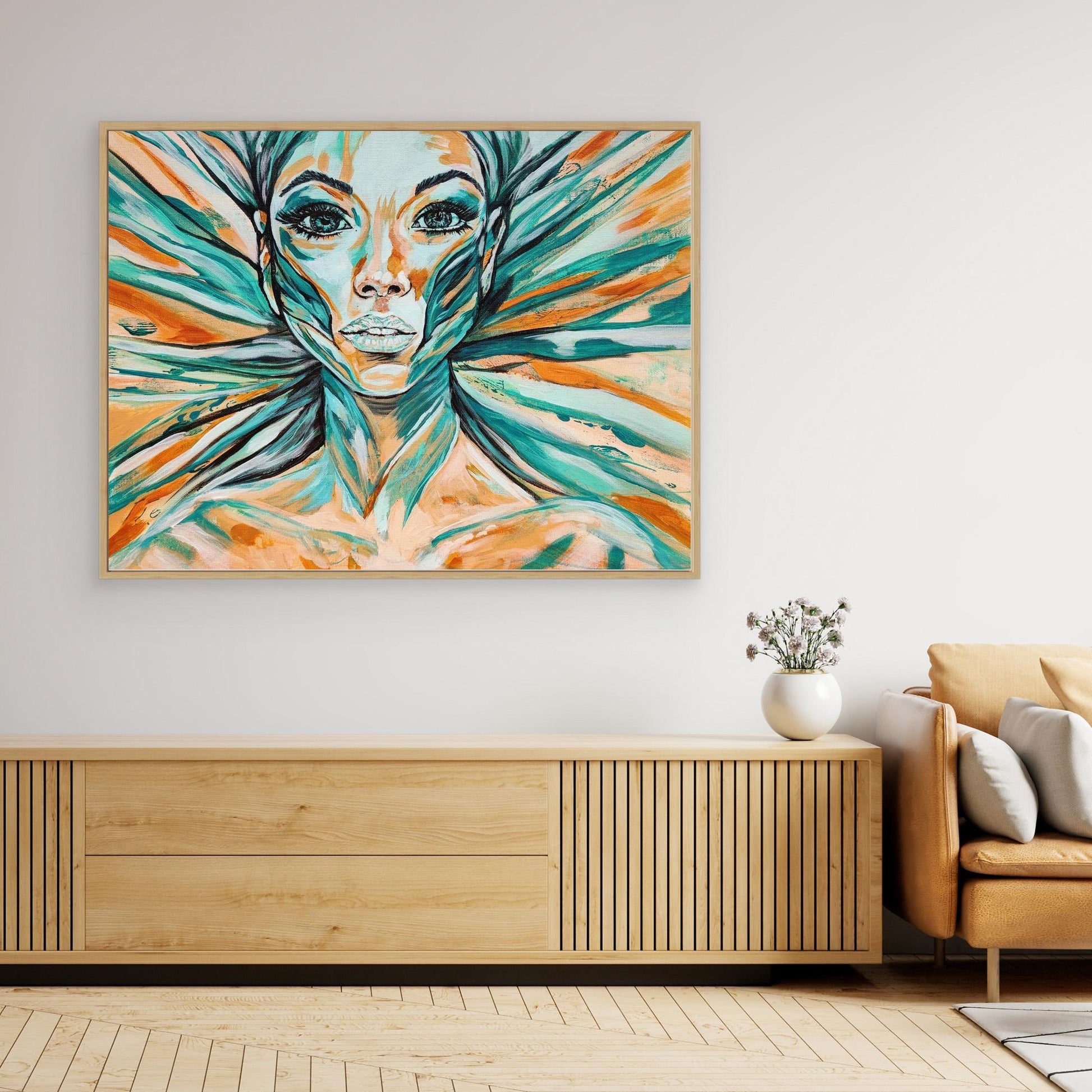 Gaze Into Freedom - Leinwanddruck