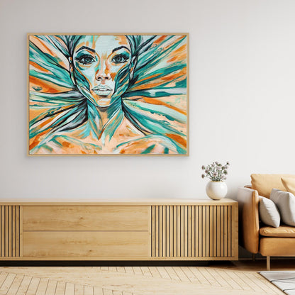 Gaze Into Freedom - Leinwanddruck