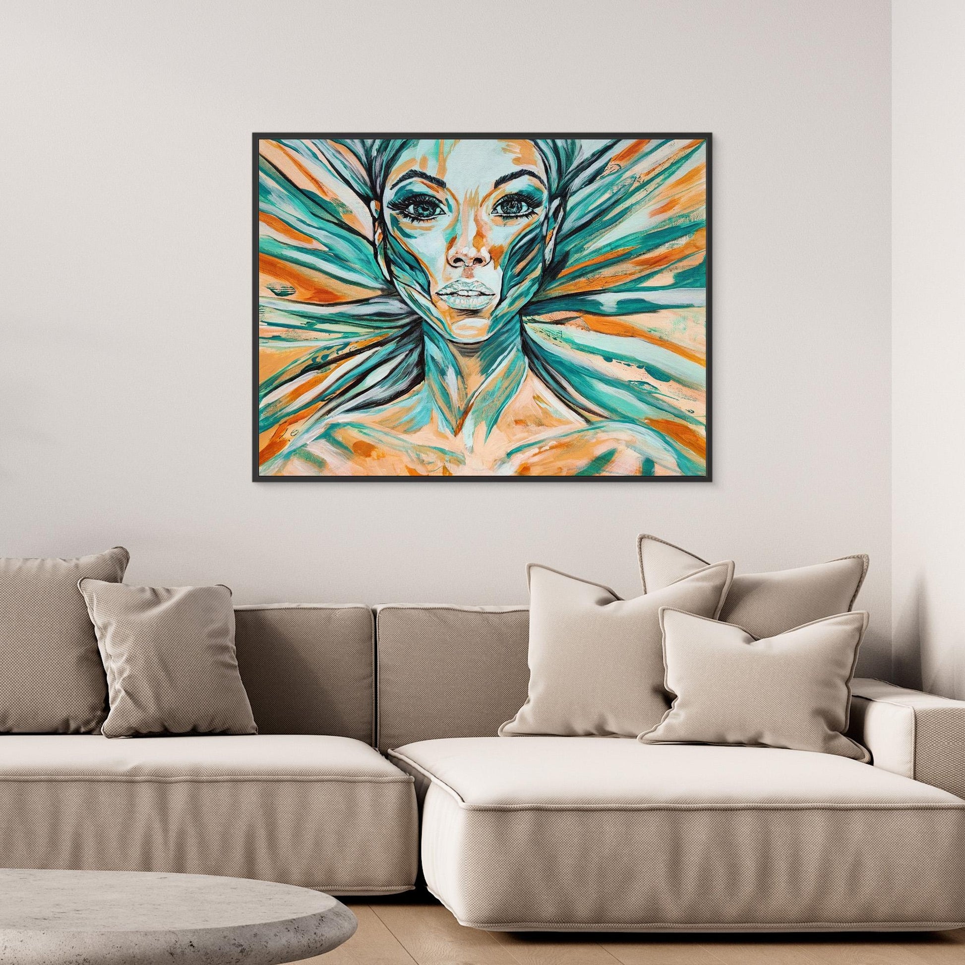 Gaze Into Freedom - Leinwanddruck