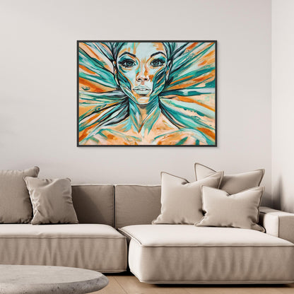 Gaze Into Freedom - Leinwanddruck