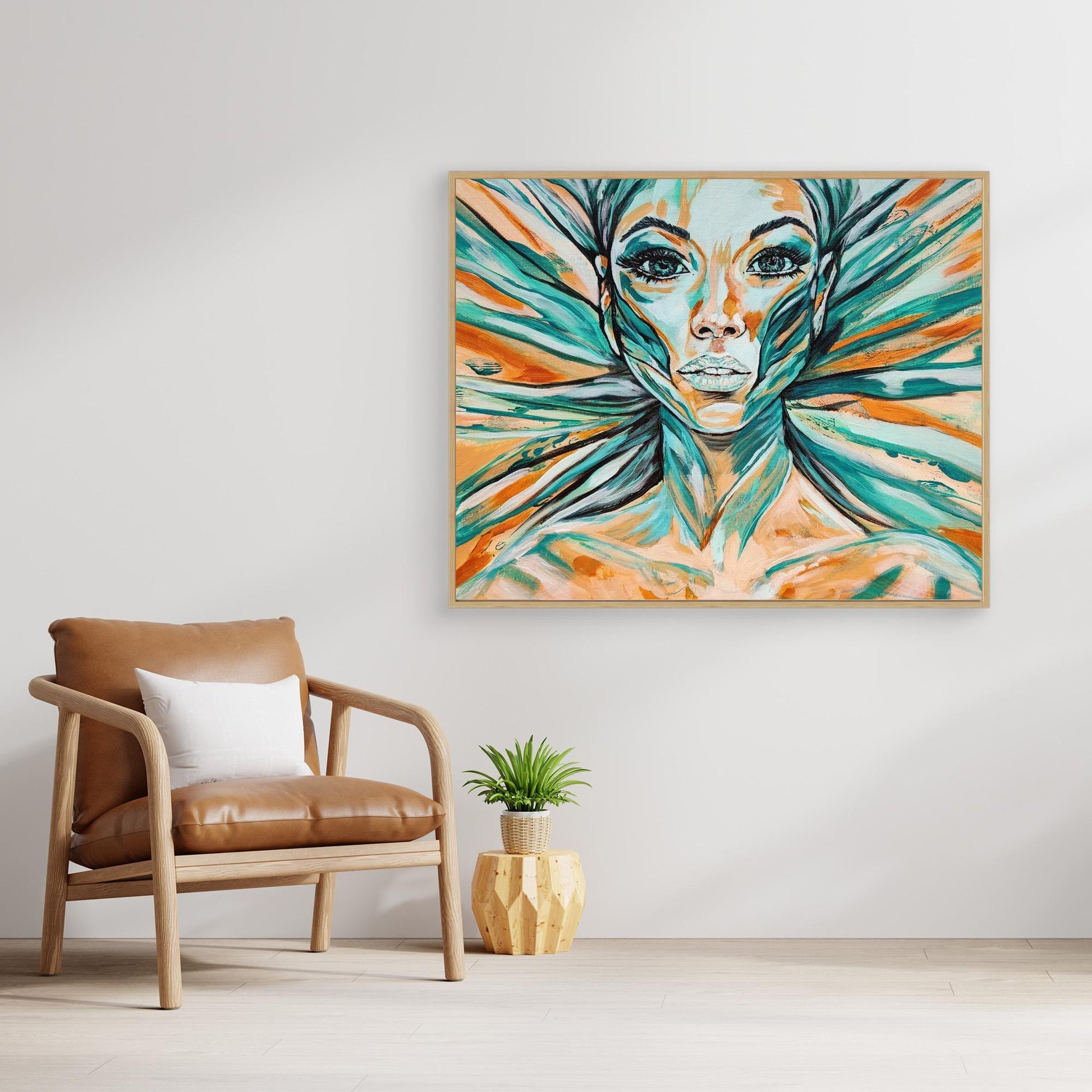 Gaze Into Freedom - Leinwanddruck