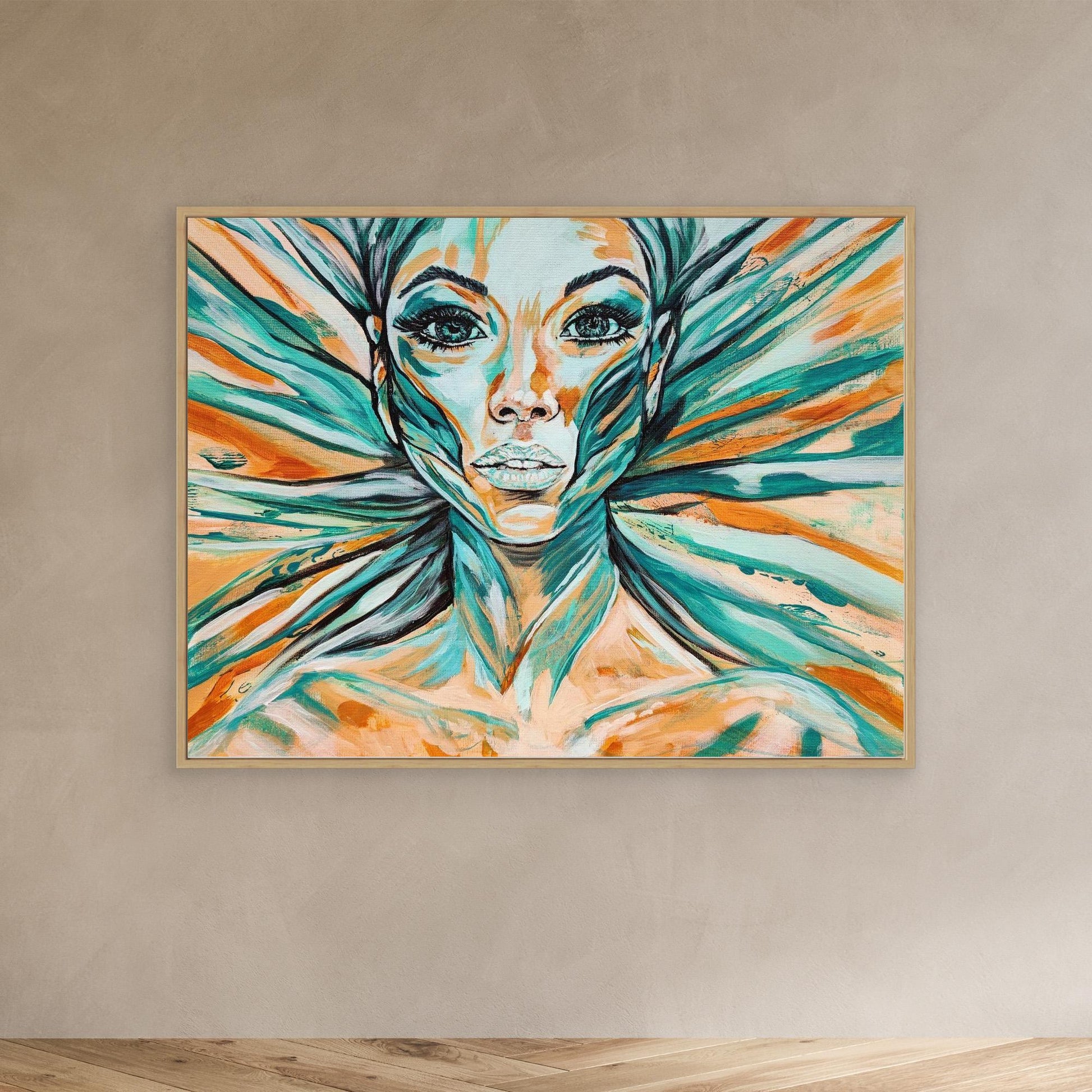 Gaze Into Freedom - Leinwanddruck