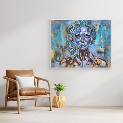 Against The Wall - Leinwanddruck