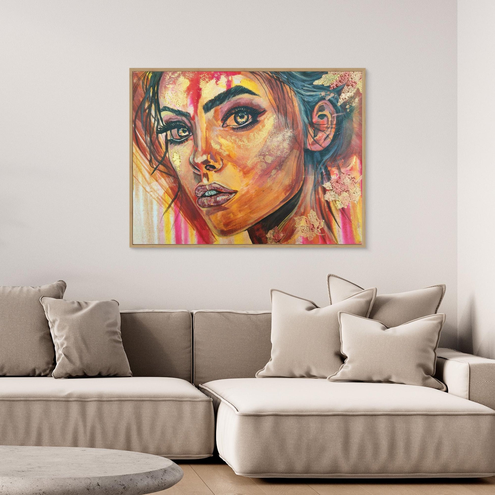 Leaves of Time - Leinwanddruck