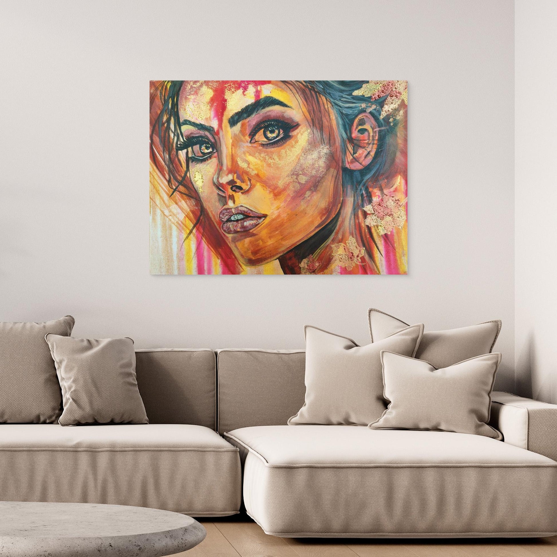 Leaves of Time - Leinwanddruck