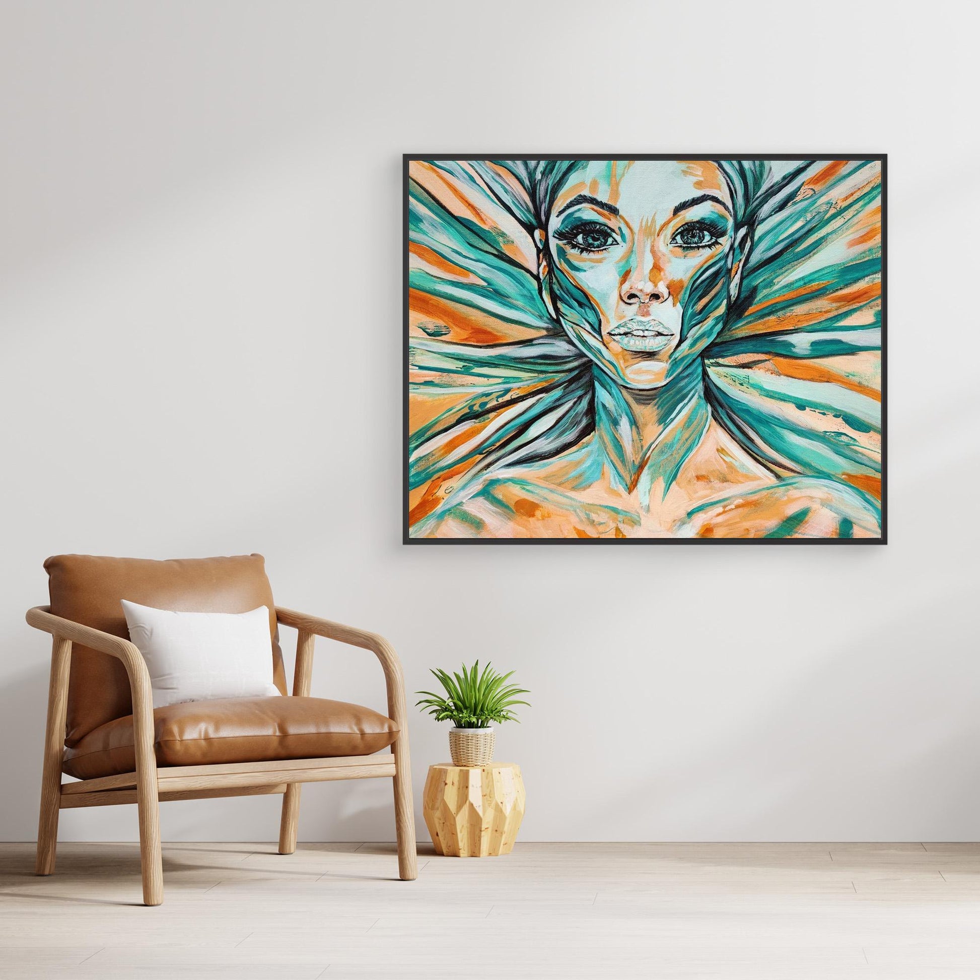 Gaze Into Freedom - Leinwanddruck