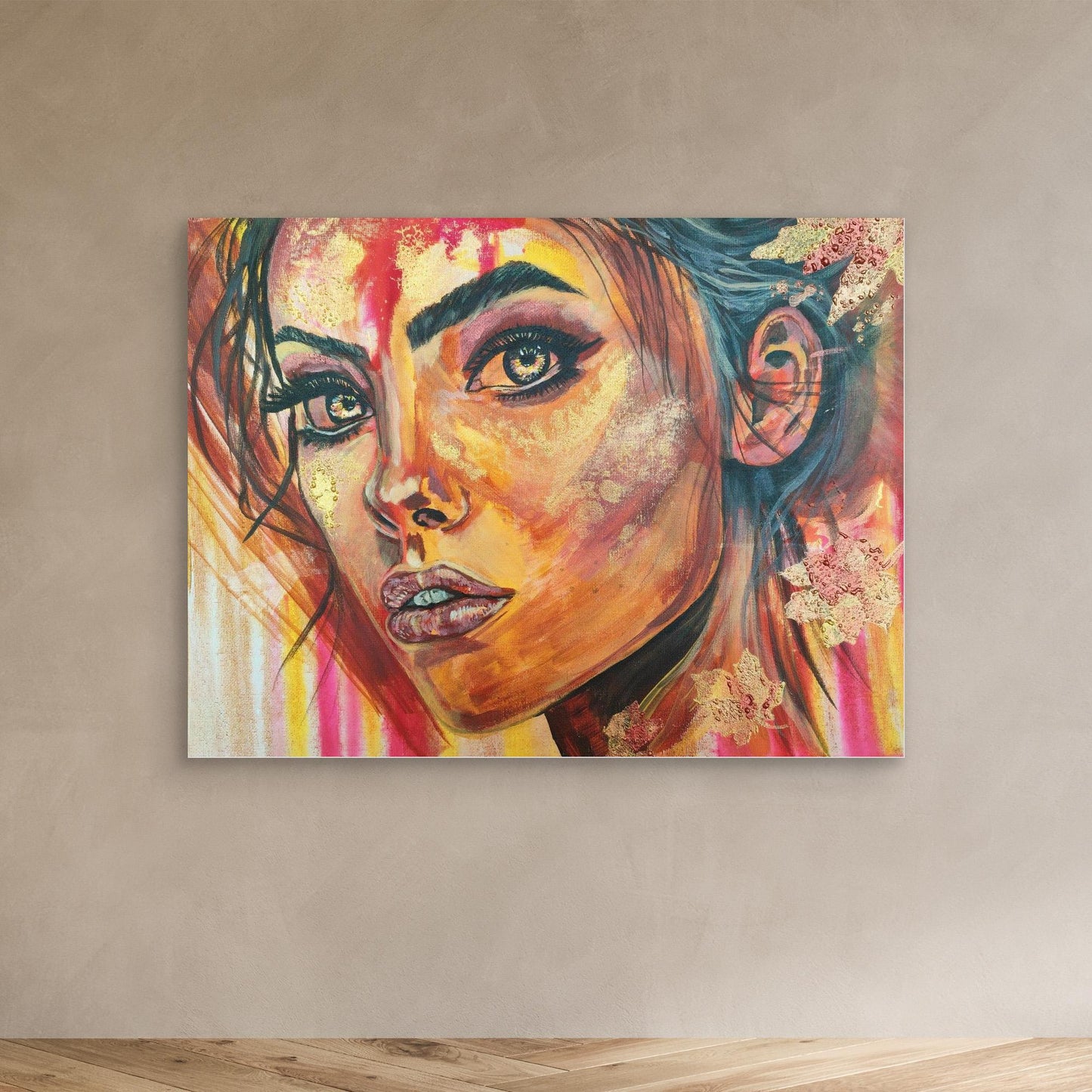 Leaves of Time - Leinwanddruck