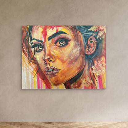 Leaves of Time - Leinwanddruck