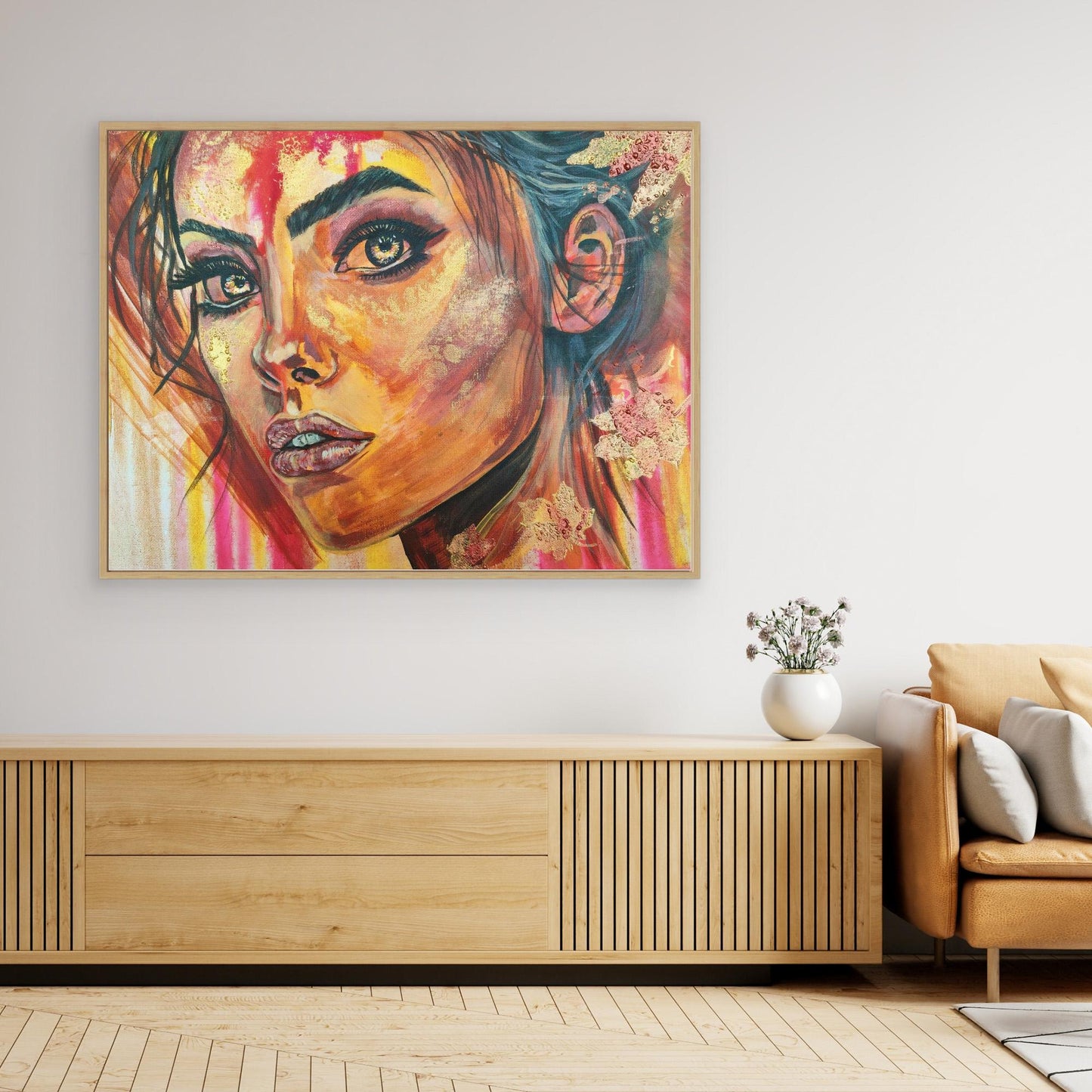 Leaves of Time - Leinwanddruck