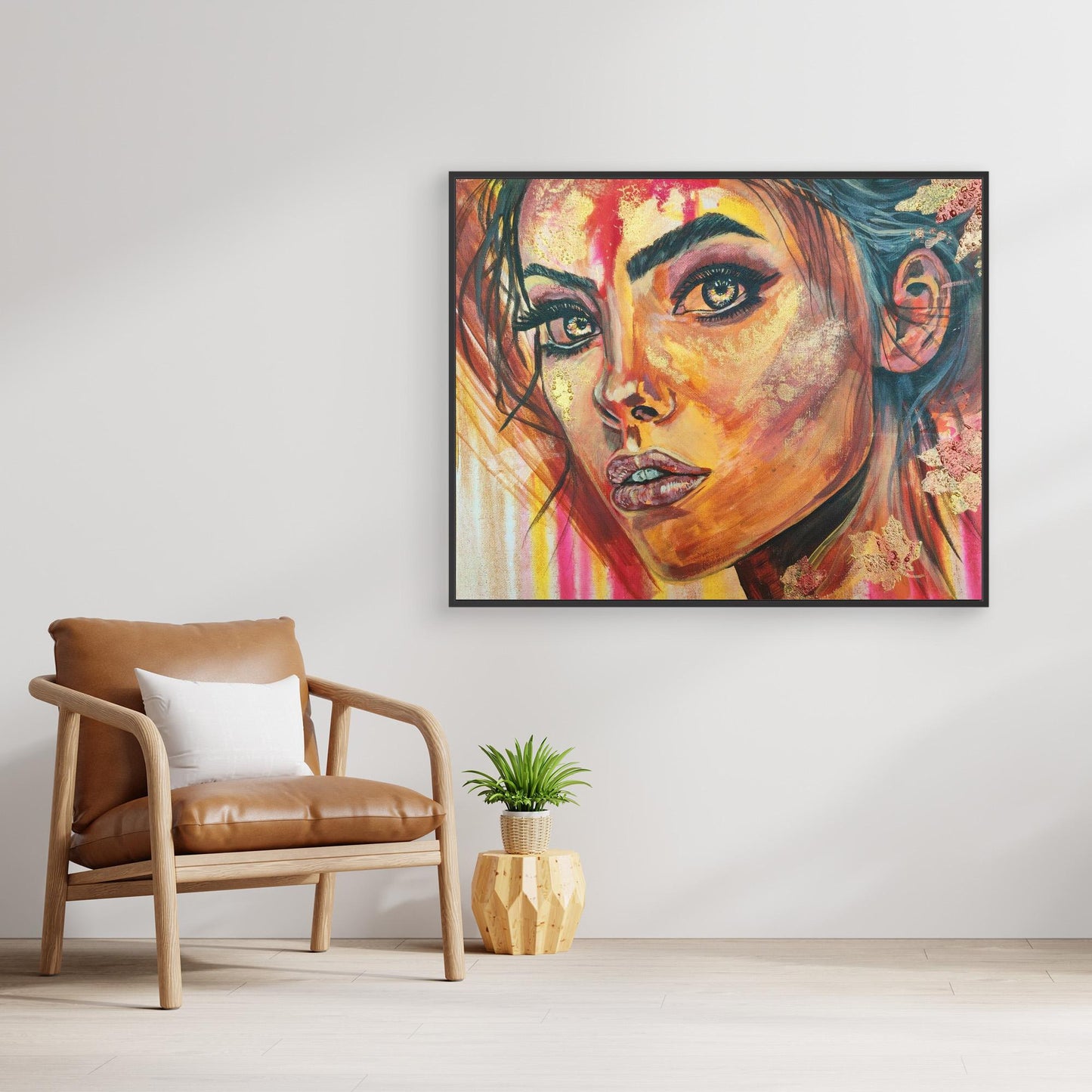 Leaves of Time - Leinwanddruck