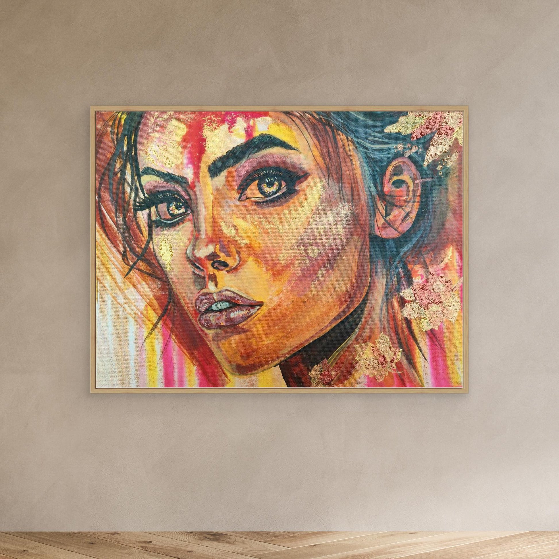 Leaves of Time - Leinwanddruck