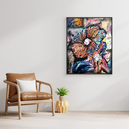 She Plays With Fire- Leinwanddruck