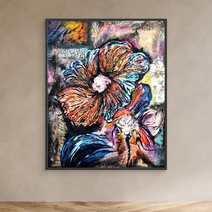 She Plays With Fire- Leinwanddruck