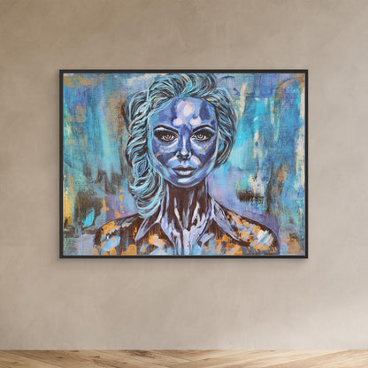 Against The Wall - Leinwanddruck