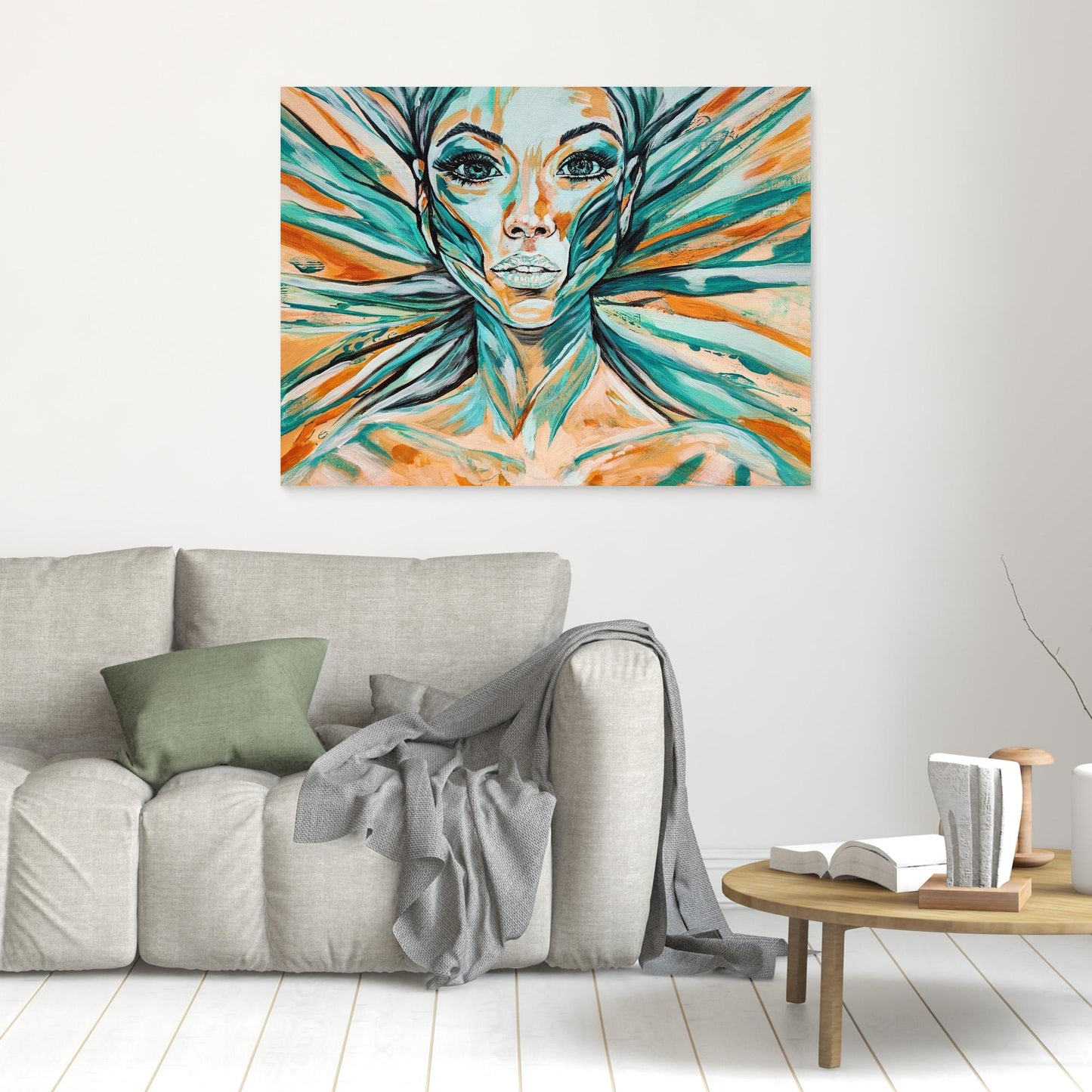 Gaze Into Freedom - Leinwanddruck