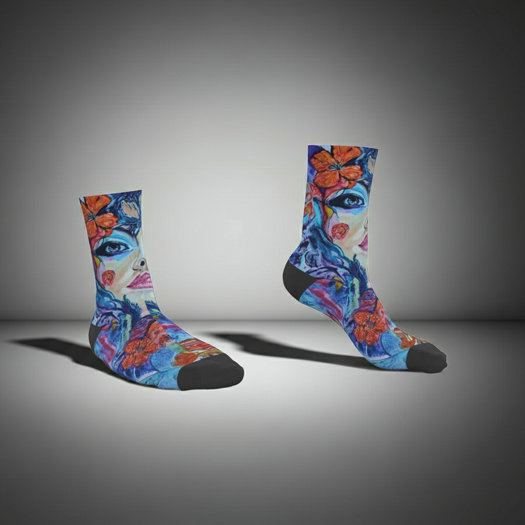 Designersocken Rising Into Freedom