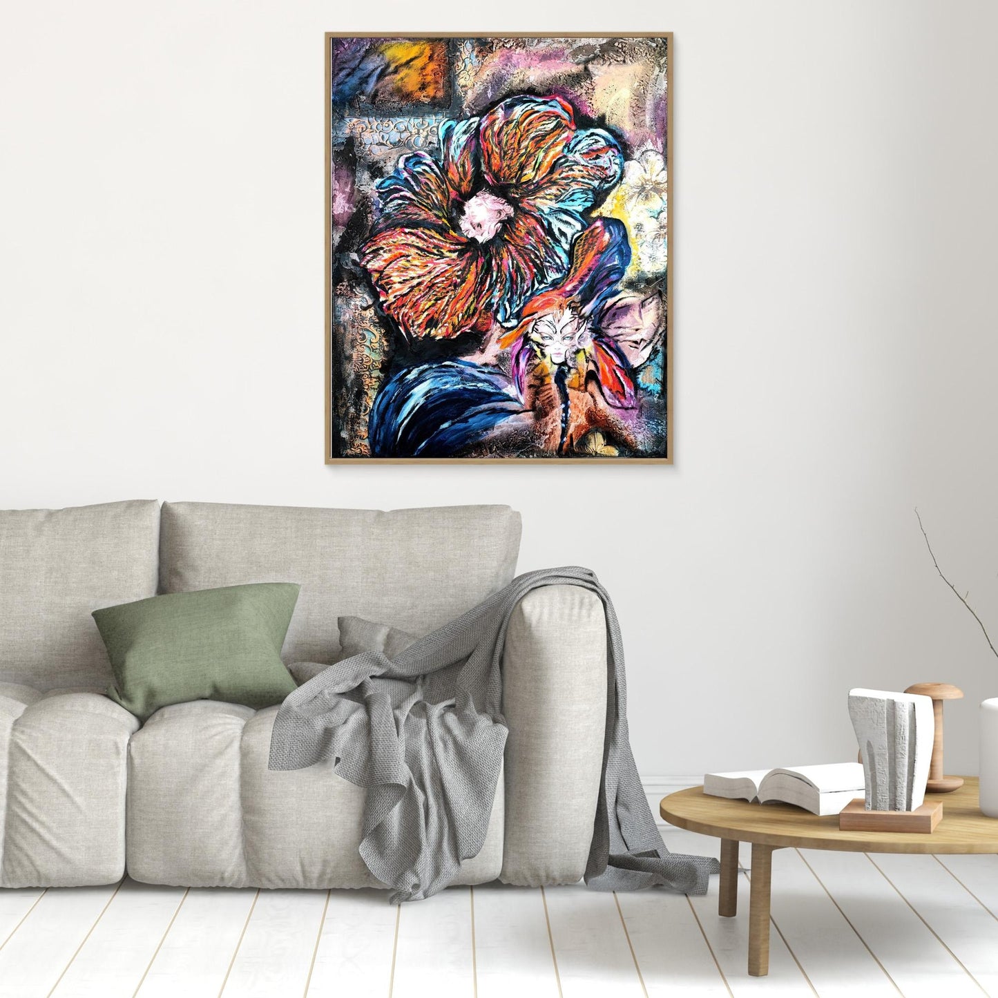 She Plays With Fire- Leinwanddruck